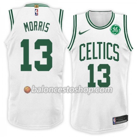 Camiseta Hombre NBA Boston Celtics Marcus Morris 13 Nike 2017-18 Blanco Swingman Camiseta Hombre NBA Boston Celtics Marcus Morris 13 Nike 2017-18 Blanco Swingman